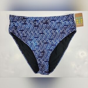 NEW Title Nine Bikini Swim Bottom Multicolr Nylon Spandex NWT Women's Small NWT